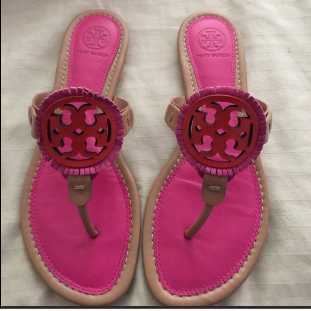 Tory Burch Miller Fringe Sandal